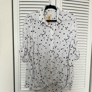 NWT 4our Dreamers Starry Blouse